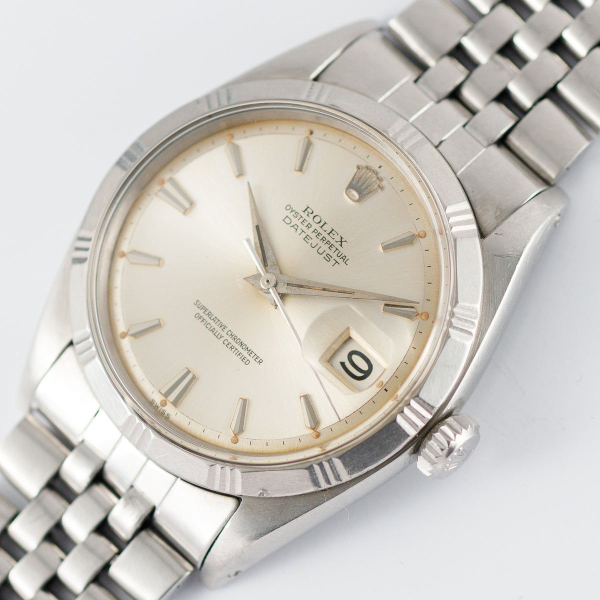 ROLEX DATEJUST Ref.1603 Bamboo Bezel