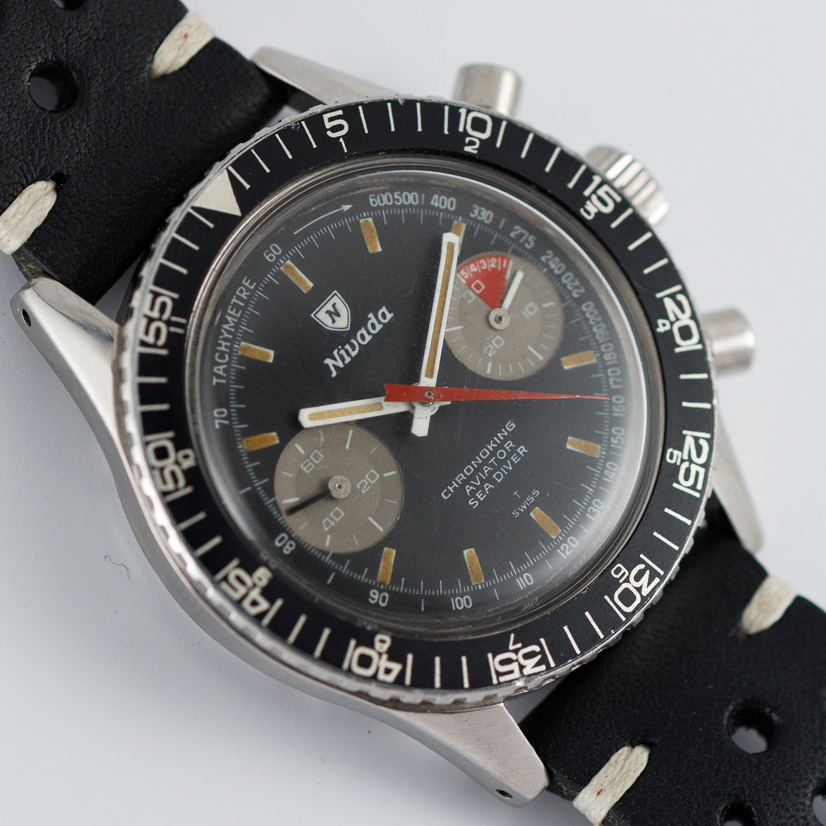 NIVADA CHRONOKING AVIATOR SEA DIVER Ref.3181