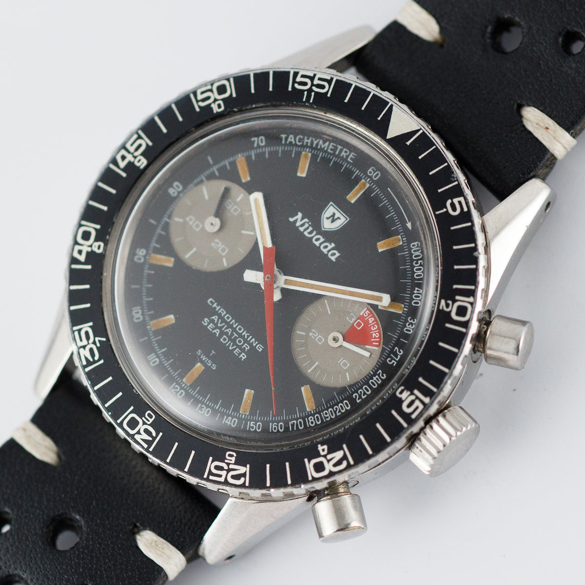NIVADA CHRONOKING AVIATOR SEA DIVER Ref.3181