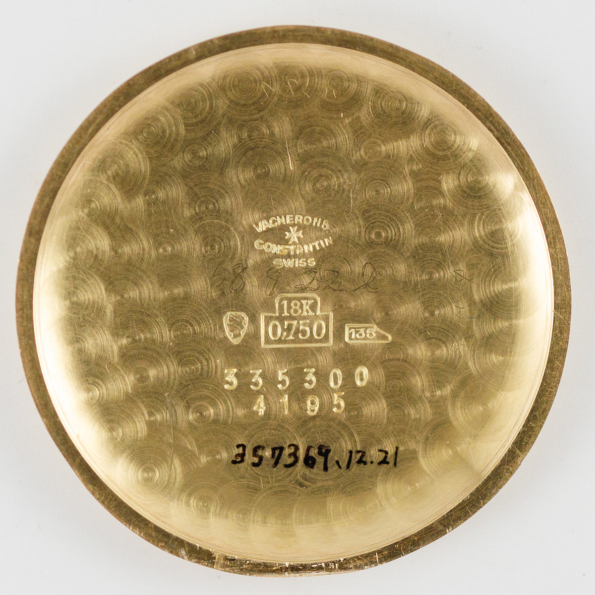 VACHERON & CONSTANTIN Ref.4195  Guilloche Dial