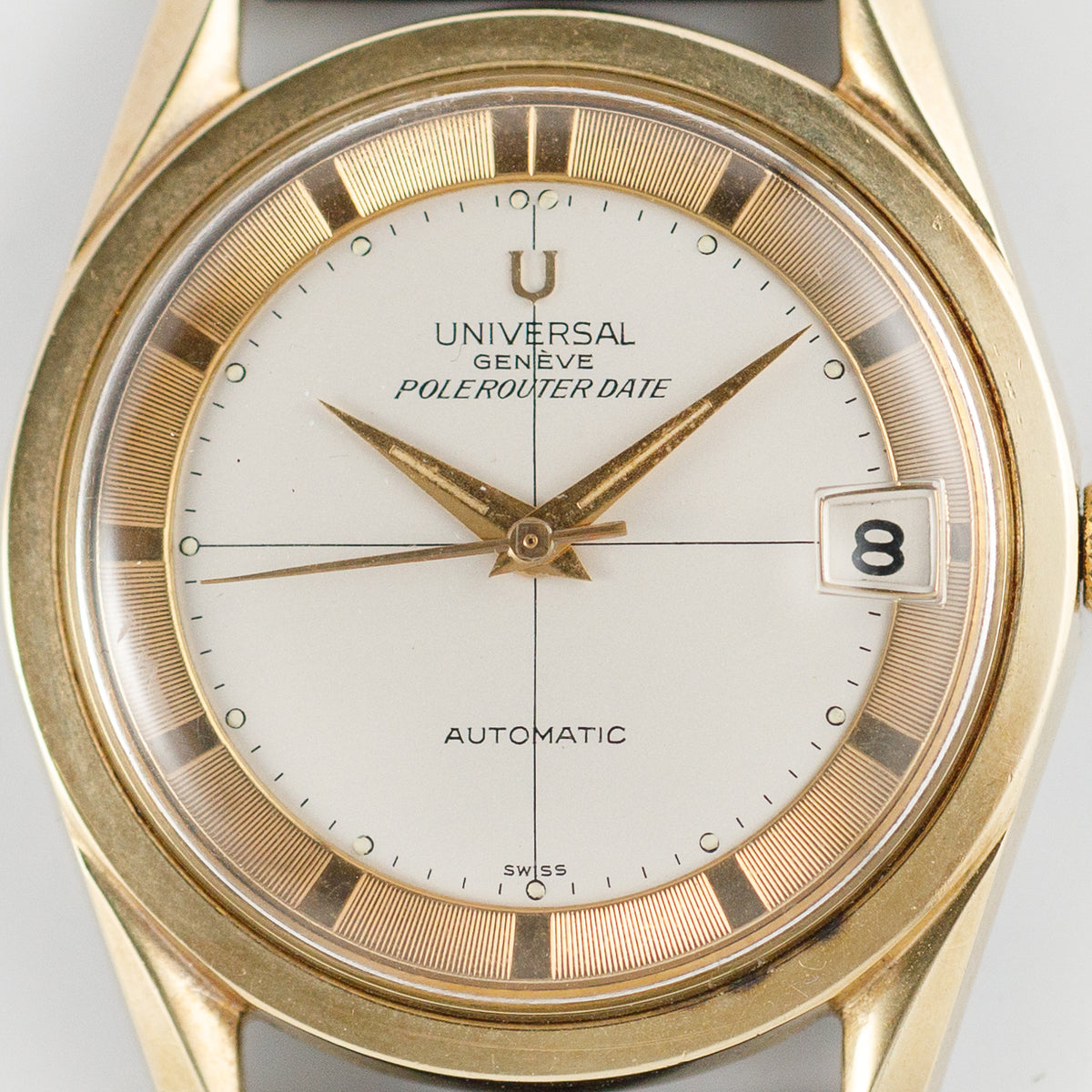 UNIVERSAL GENEVE POLEROUTER DATE Ref.869102/03
