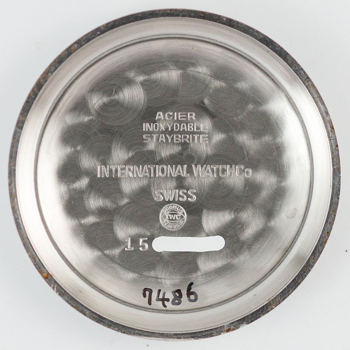IWC Calatrava case non-date