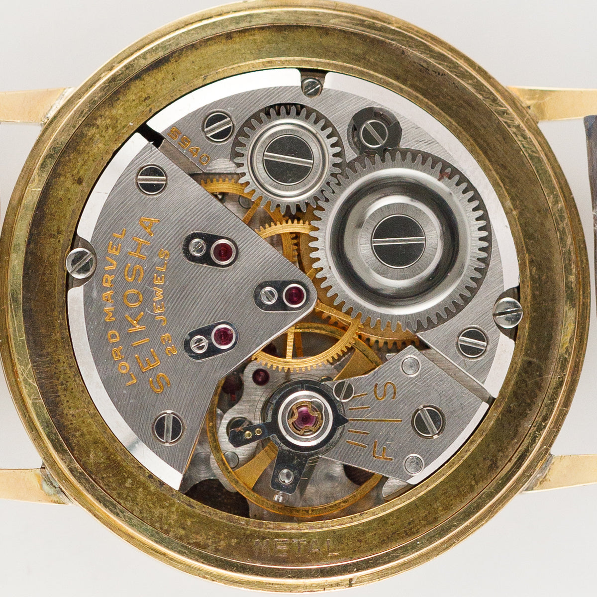 SEIKO LOAD MARVEL Ref.14036 18KYG case Mark 3 Dial