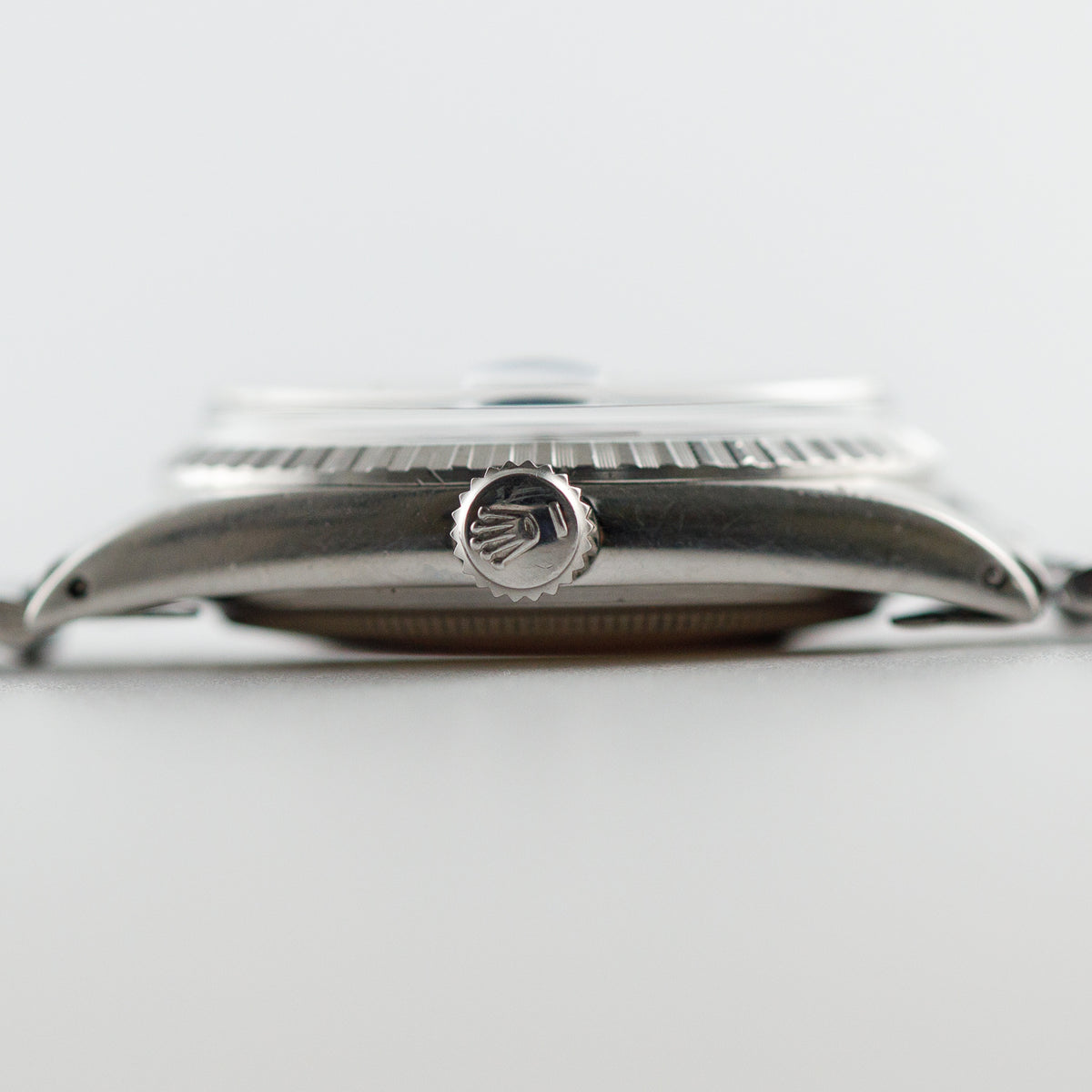ROLEX DATEJUST Ref.1603 Wide Boy Blue dial