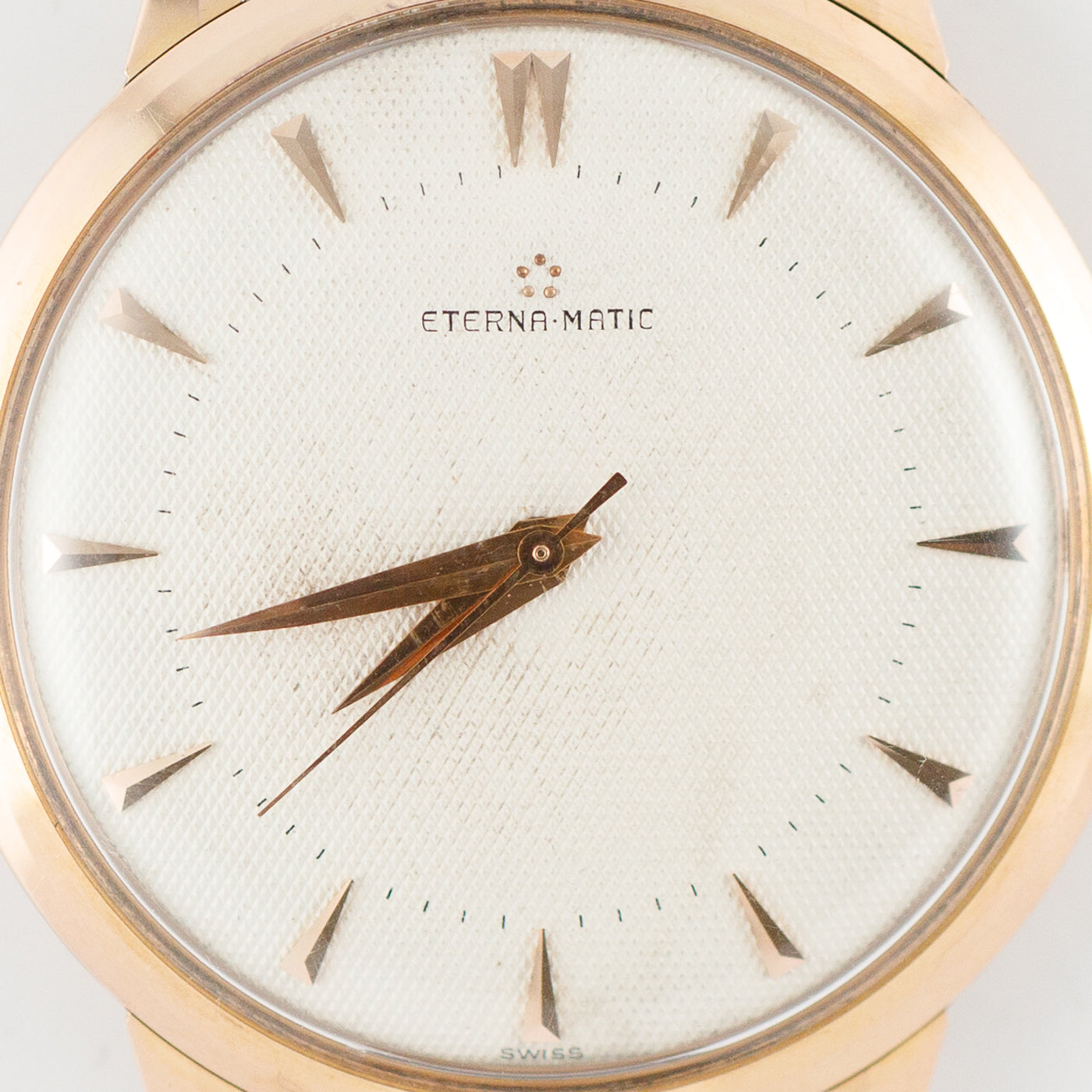 ETERNA-MATIC Jumbo Size Guilloche Dial – TIMEANAGRAM