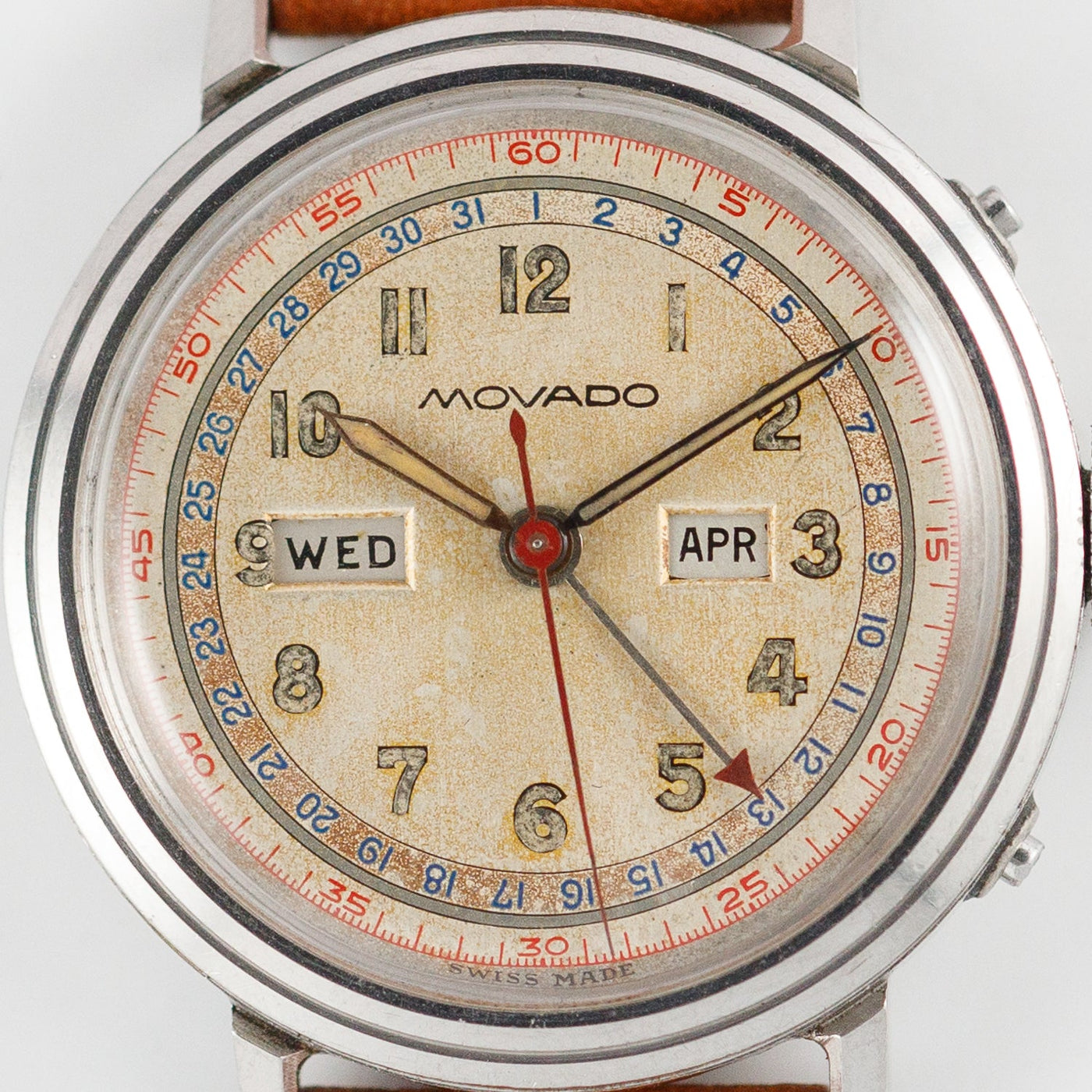 MOVADO Ref.14819 Triple Calendar Step Bezel – TIMEANAGRAM