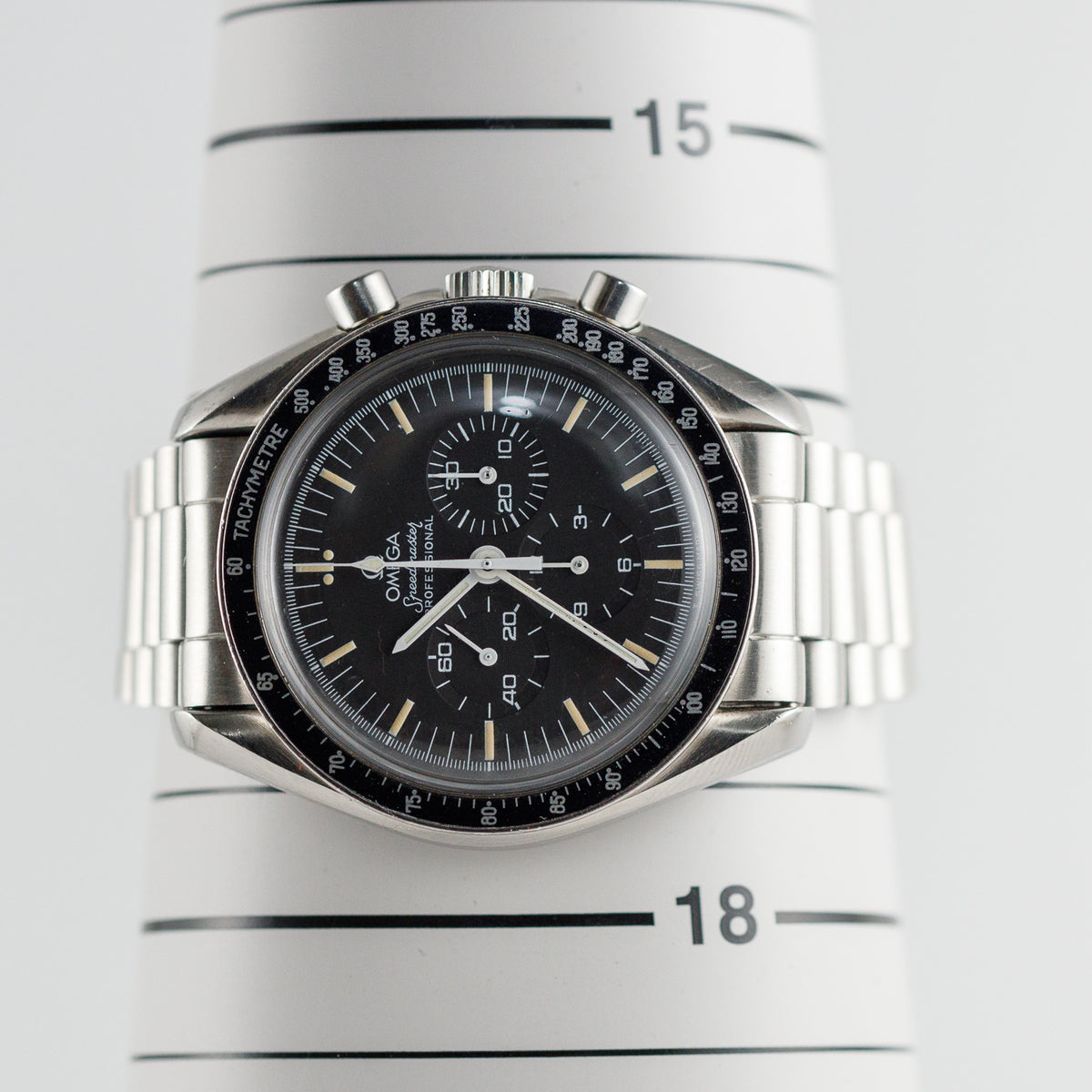 OMEGA Speedmaster Ref.1450808/3450808 Long S & R Display back