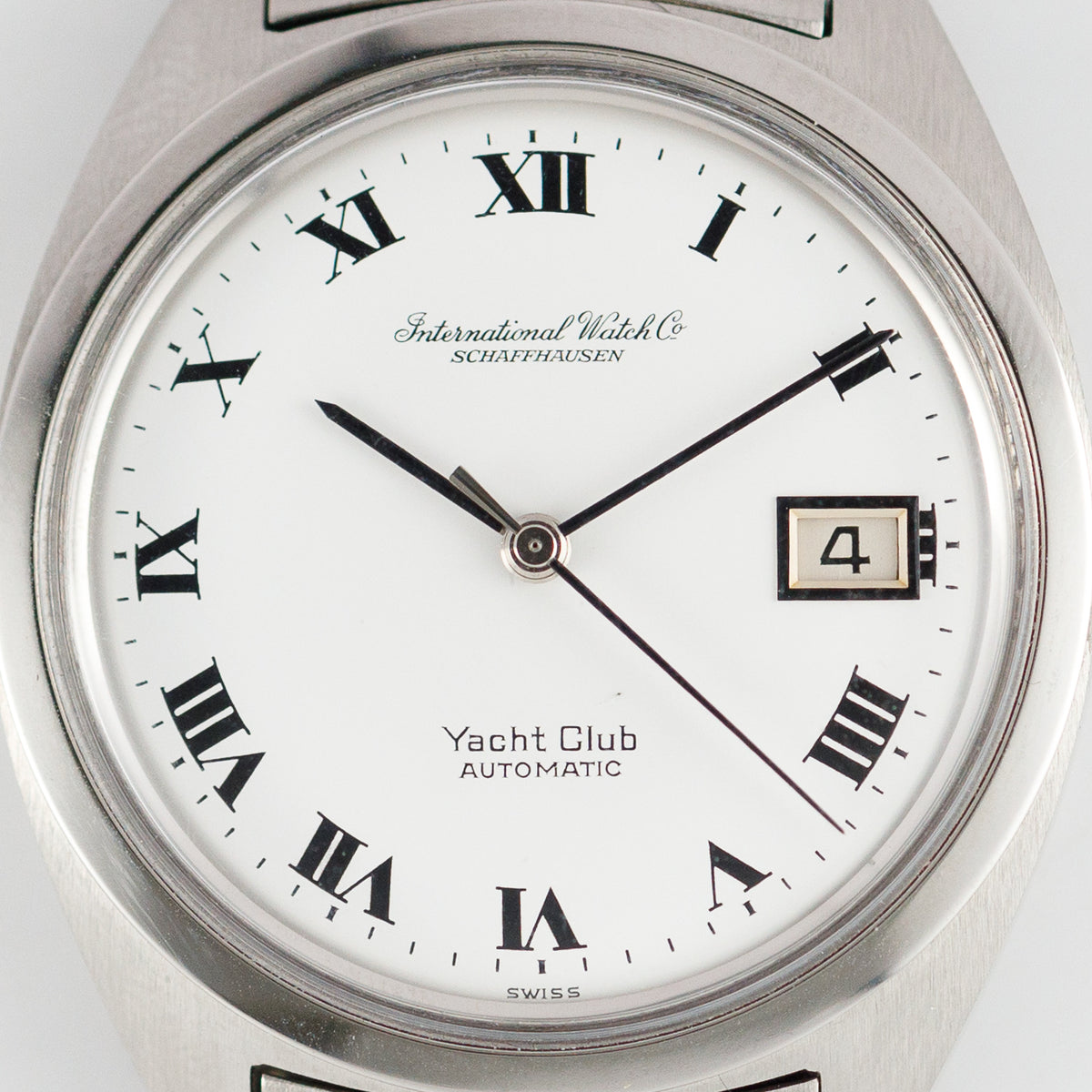IWC Yacht Club White Roman Dial