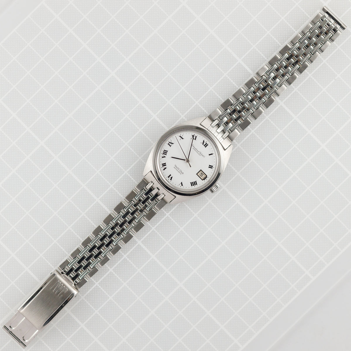 IWC Yacht Club White Roman Dial