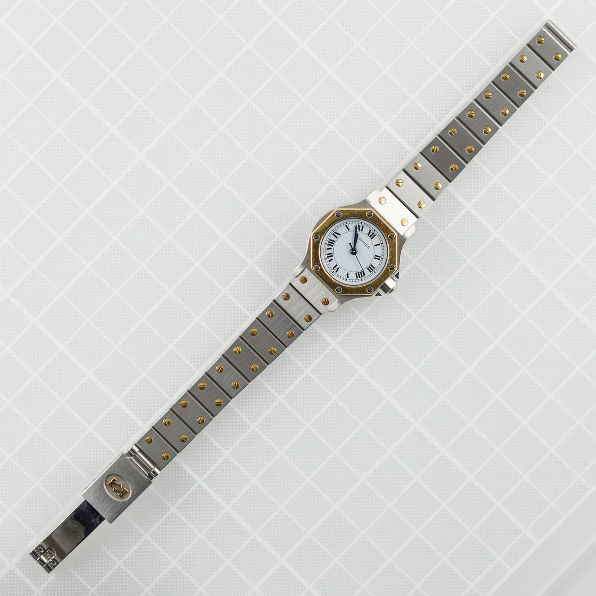 CARTIER SM SANTOS OCTAGON Ref.0907 Automatic