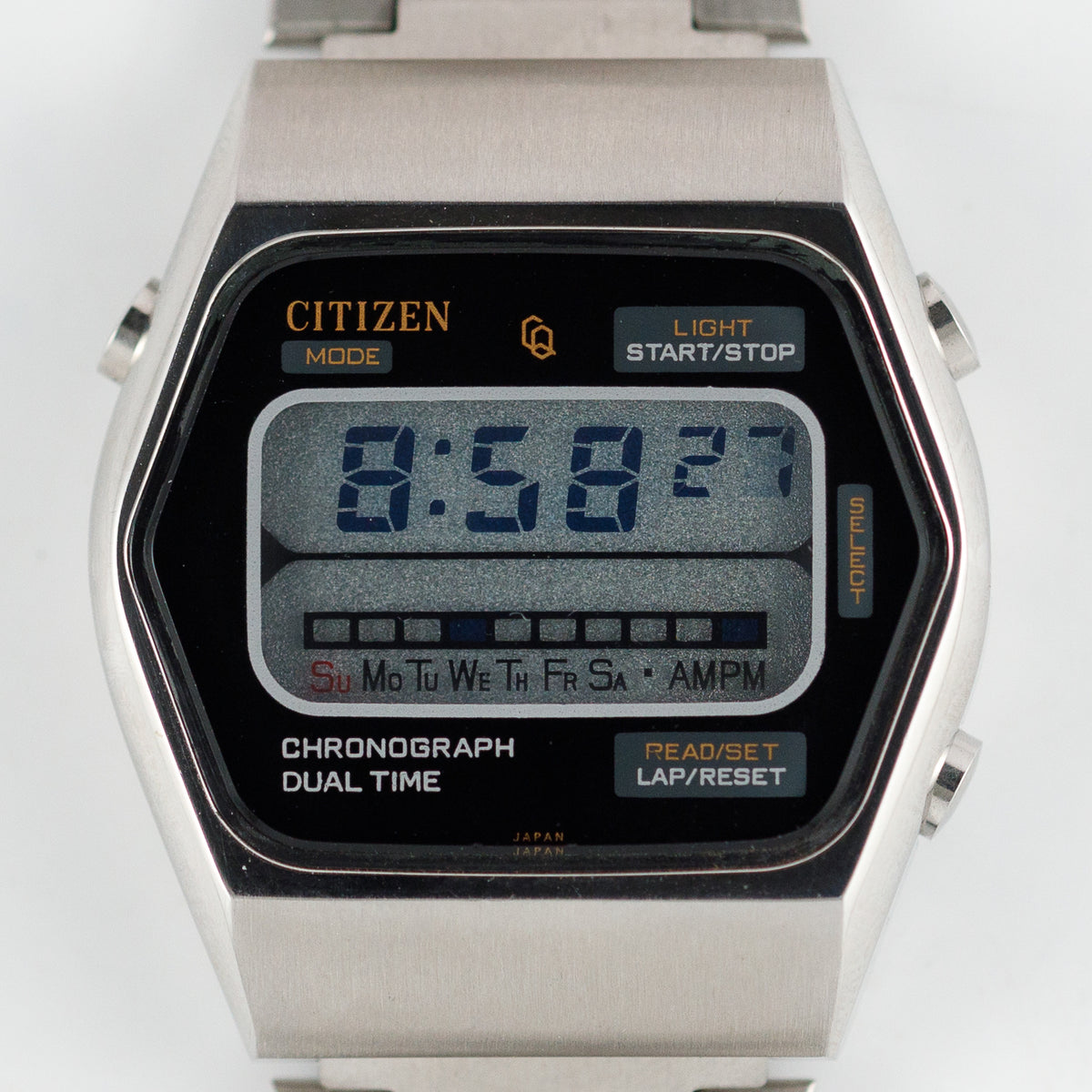 CITIZEN CHRONOGRAPH DUAL TIME  Ref.4-096592Y
