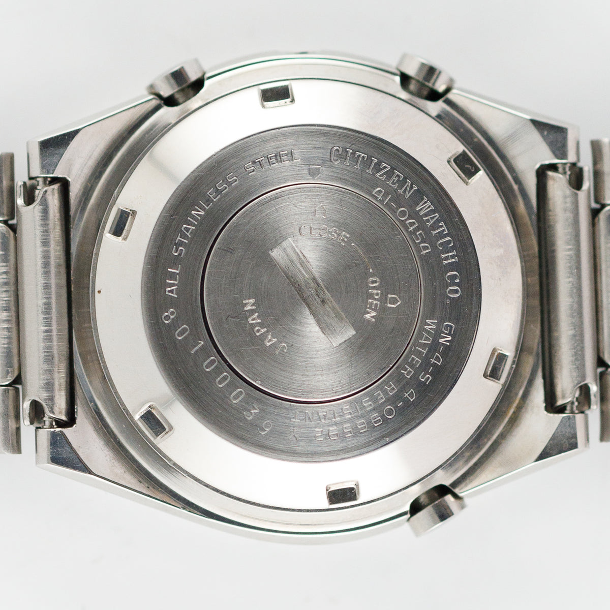 CITIZEN CHRONOGRAPH DUAL TIME  Ref.4-096592Y