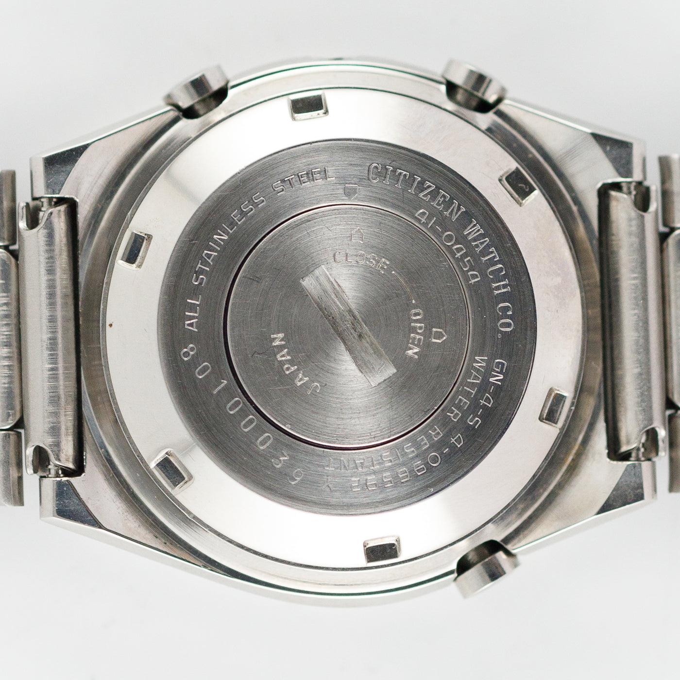 CITIZEN CHRONOGRAPH DUAL TIME Ref.4-096592Y – TIMEANAGRAM