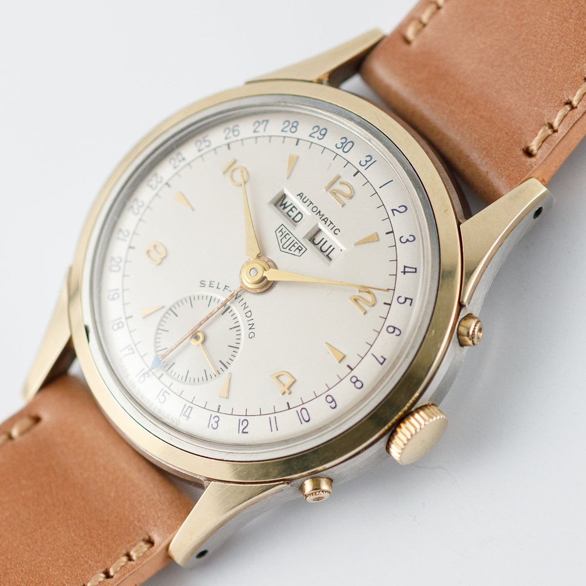 HEUER Triple Calendar