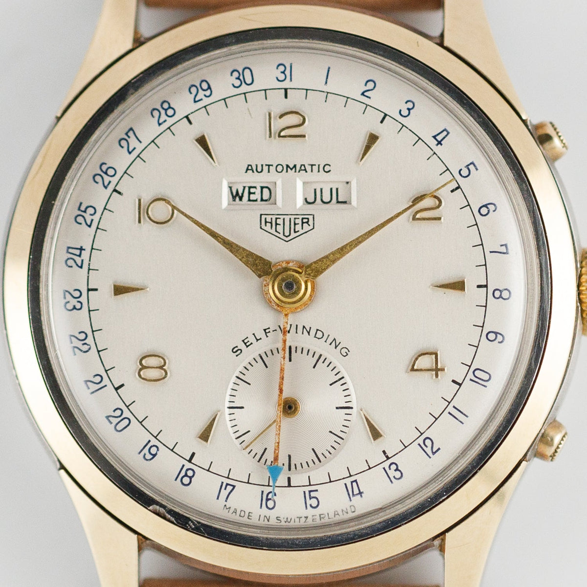 HEUER Triple Calendar