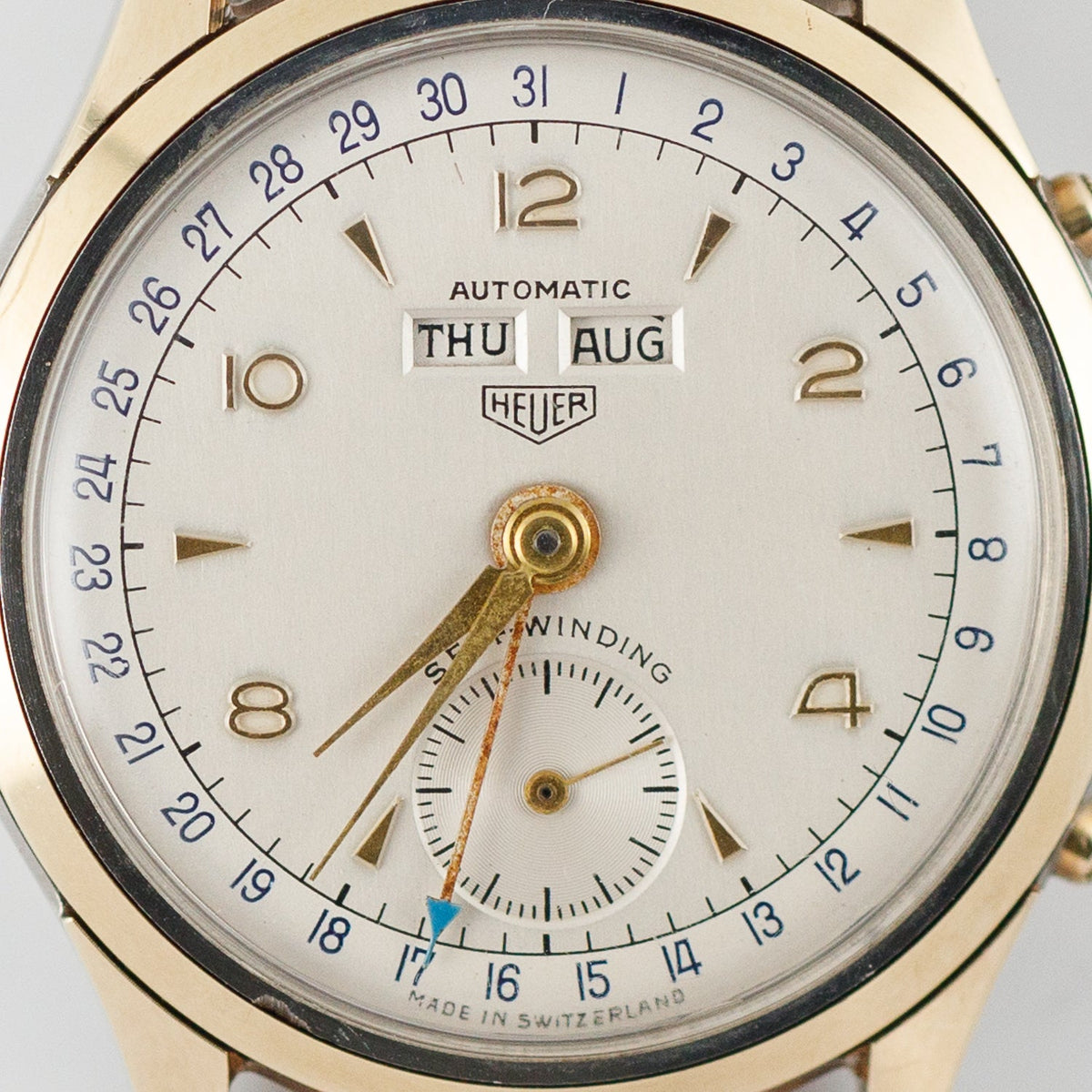 HEUER Triple Calendar