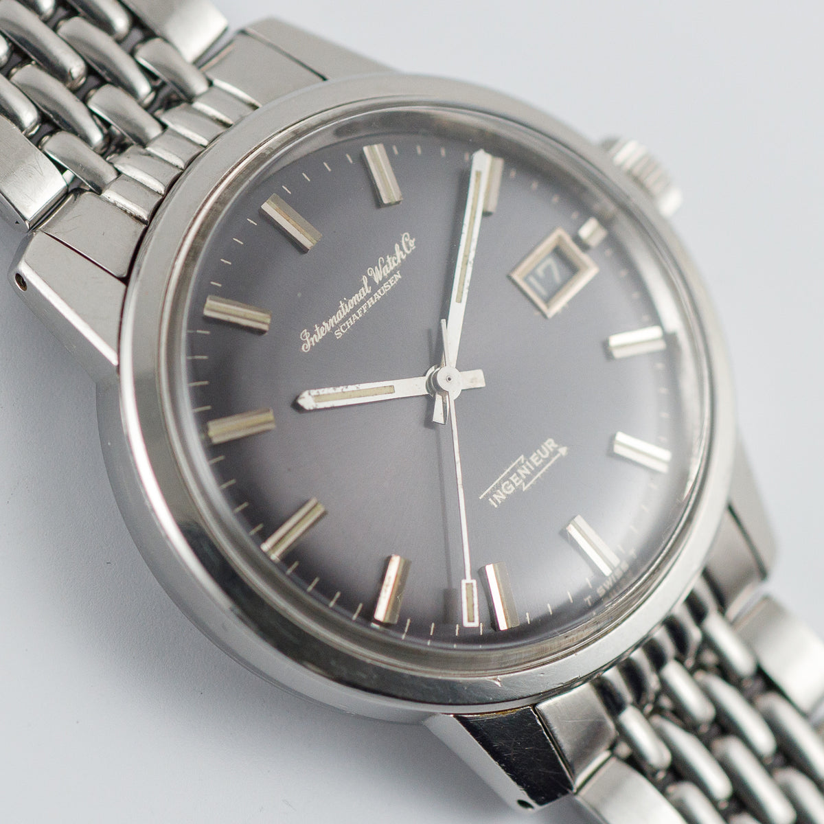 IWC BIG INGENIEUR REF.866A Blue Gray Gilt Dial