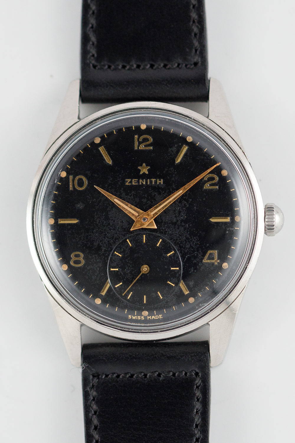 ZENITH Black Gilt Dial