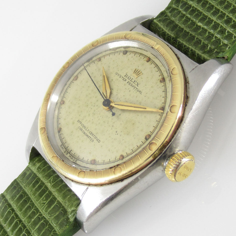 ROLEX Bubble Back Ref.5045 Rare Dial and Bezel