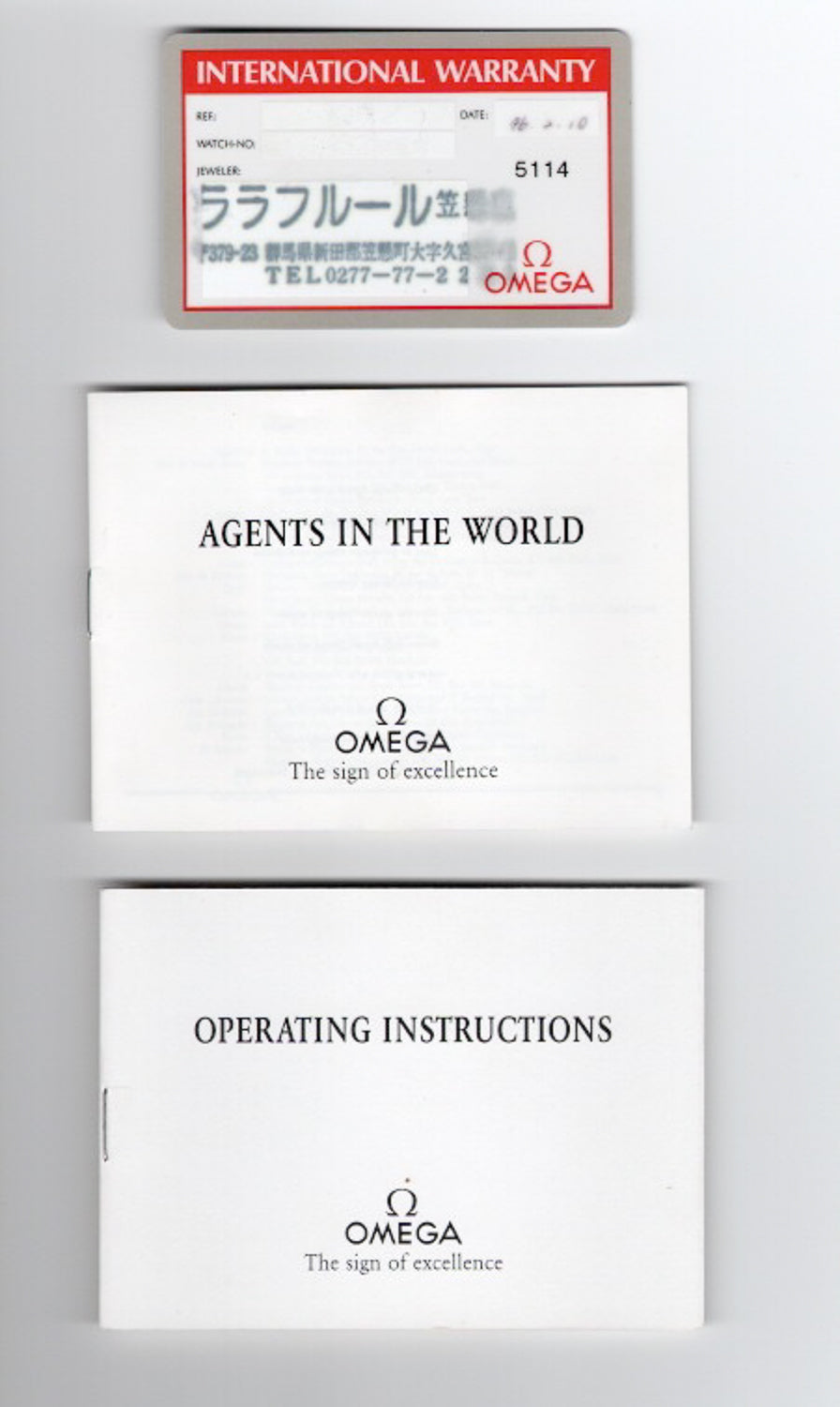 OMEGA Speedmaster Ref.145.0808/345.0808 DISPLAY BACK with Box