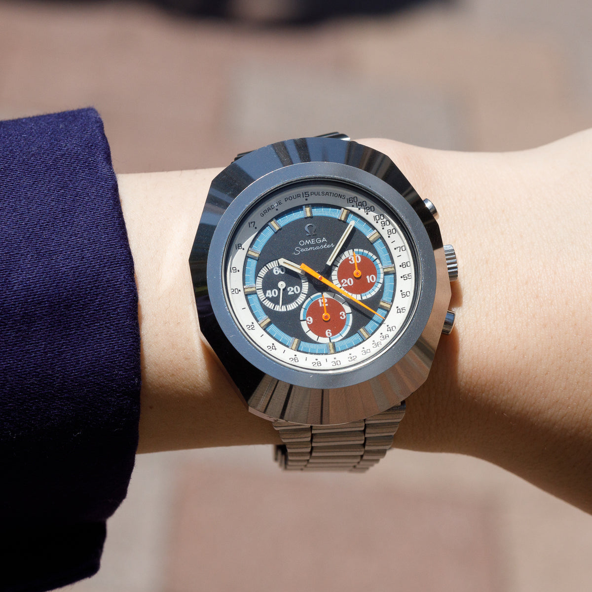 OMEGA  Anakin Skywalker Ref.145.023 with Pulsations Bezel