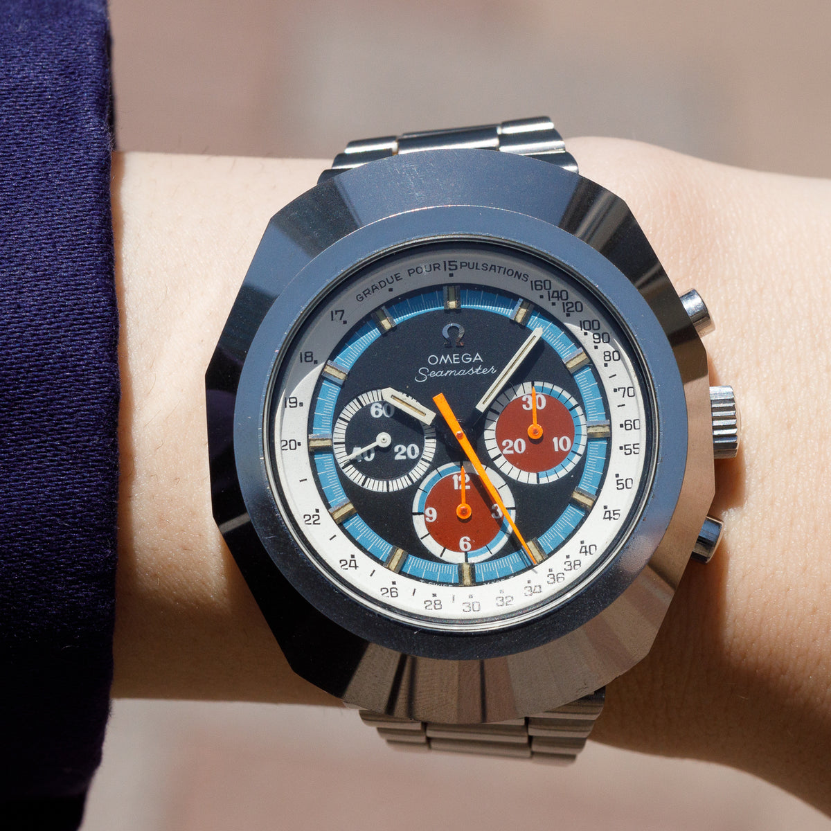 OMEGA  Anakin Skywalker Ref.145.023 with Pulsations Bezel