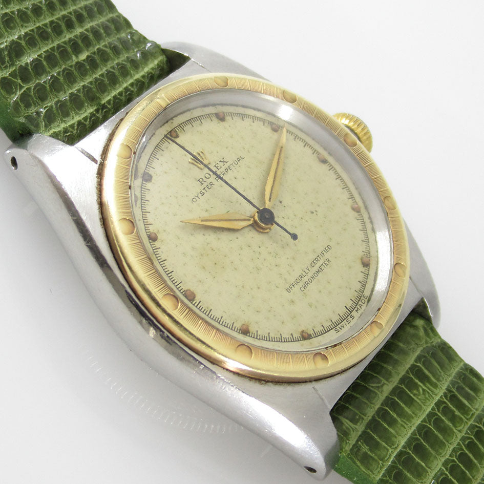 ROLEX Bubble Back Ref.5045 Rare Dial and Bezel
