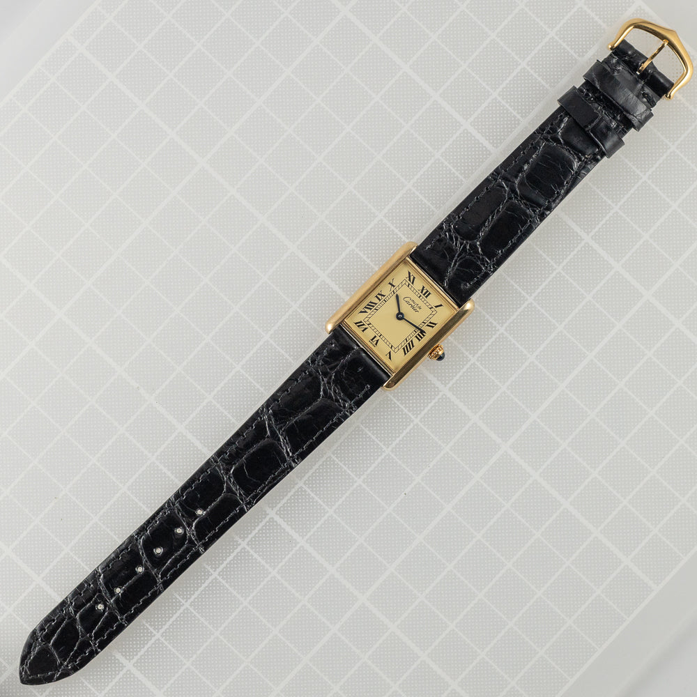 CARTIER LM MUST DE TANK REF.590005