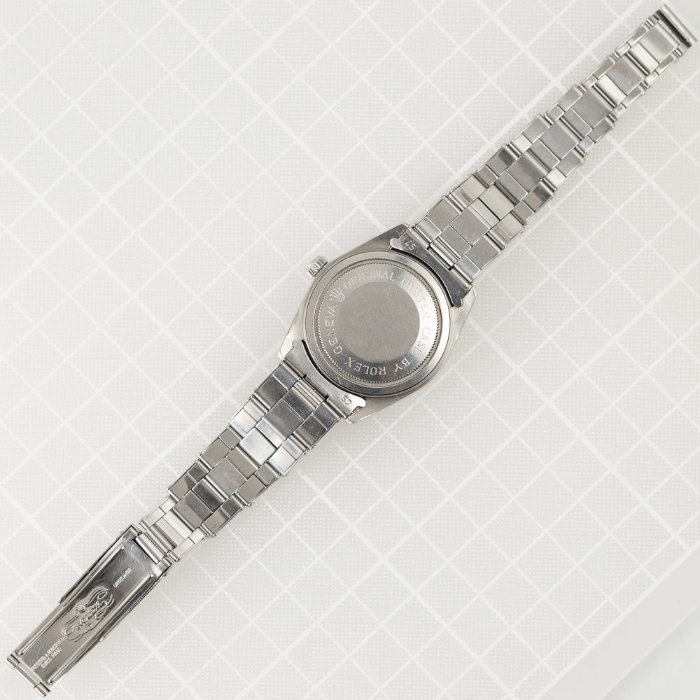 TUDOR OYSTER PRINCE Ref.7965 Earliest Fluted Bezel Black Mirror Dial