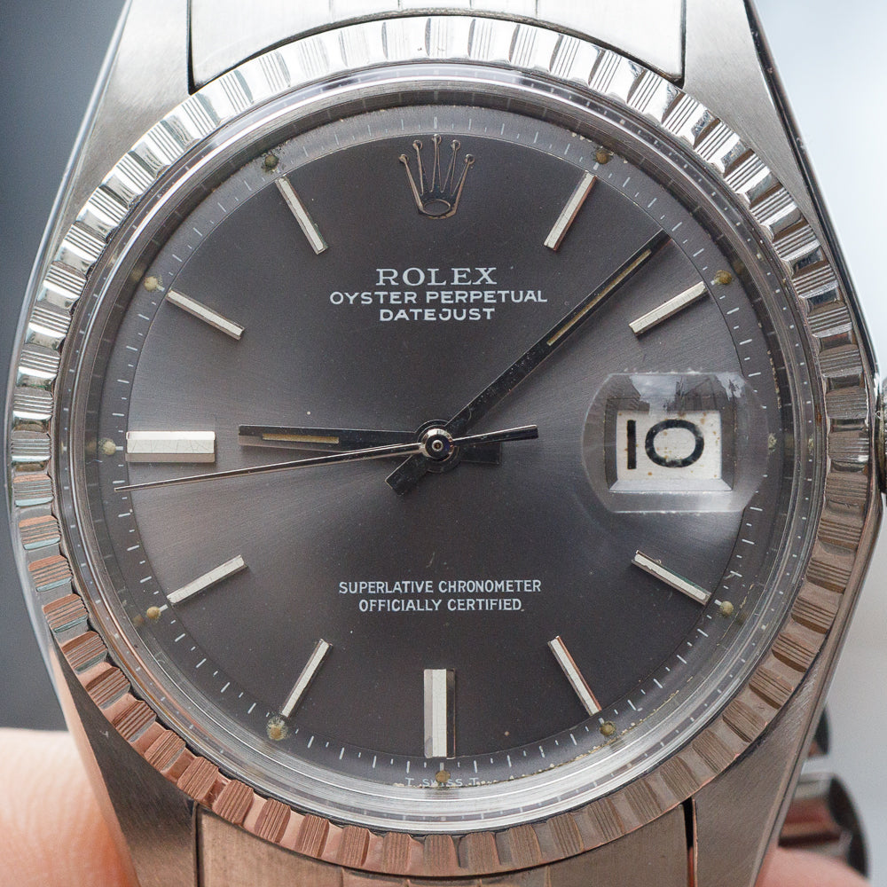 ROLEX DATEJUST REF.1603 GRAY Dial