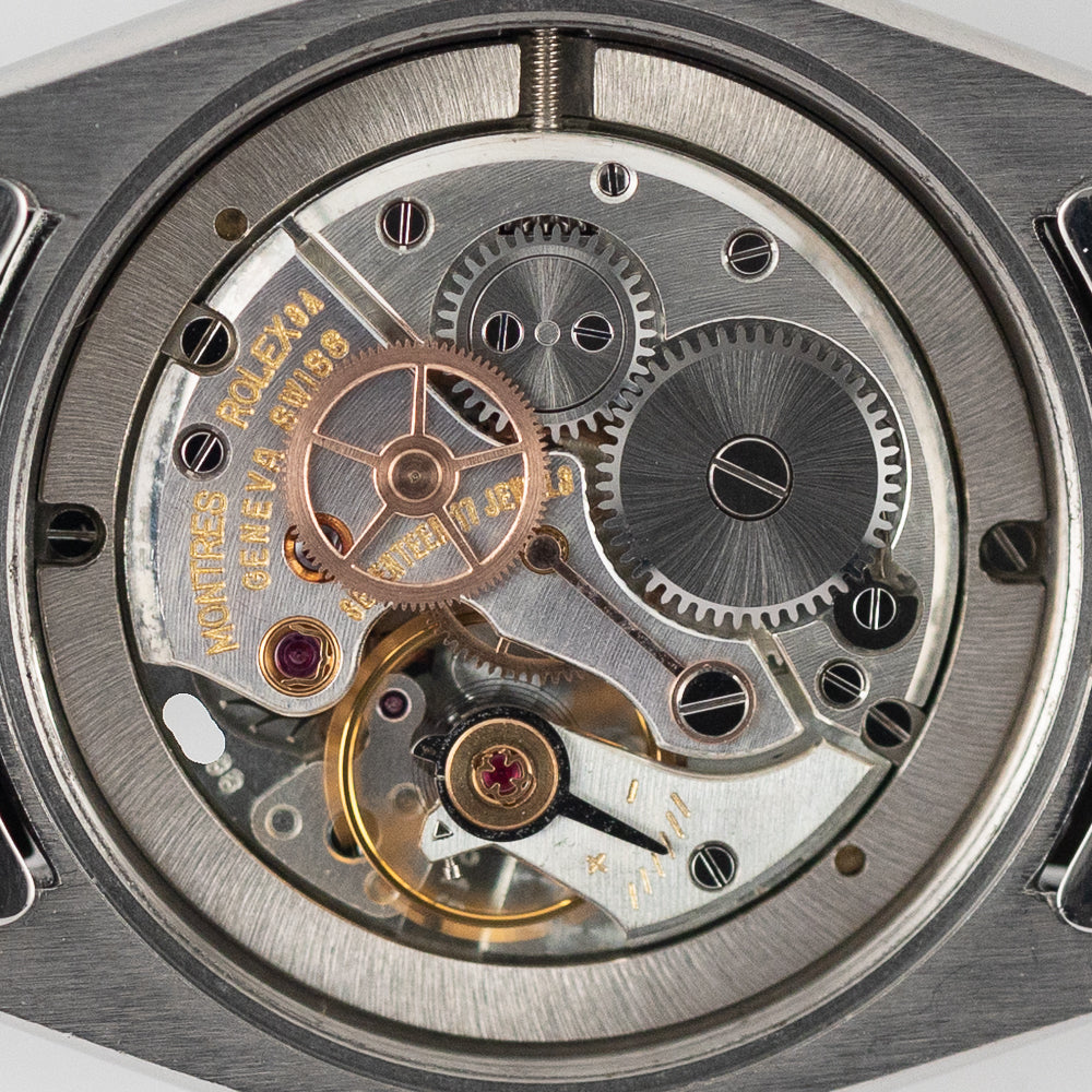 ROLEX OYSTERDATE Ref.6694 Black Gilt Dial