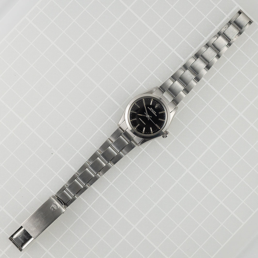 ROLEX OYSTER SPEEDKING Ref.6430 Black Gilt Dial