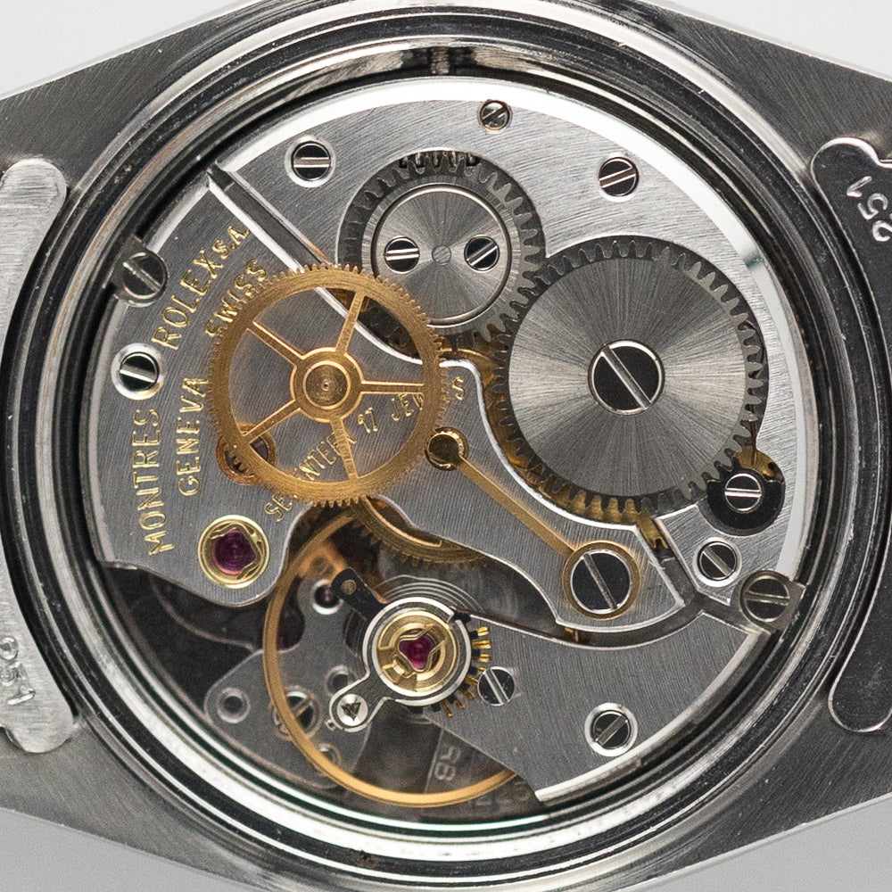 ROLEX OYSTER SPEEDKING Ref.6430 Black Gilt Dial – TIMEANAGRAM