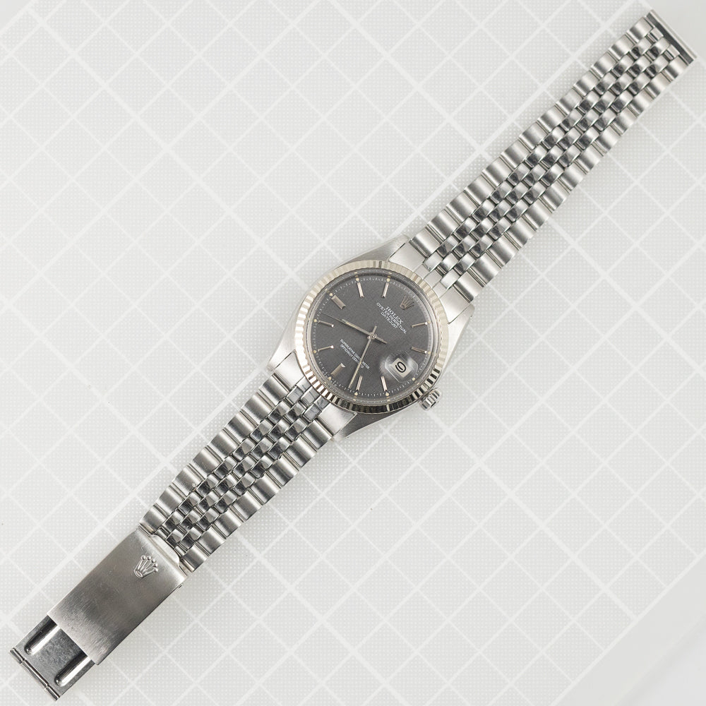 ROLEX DATEJUST Ref.1601 Gray Linen Sigma Dial