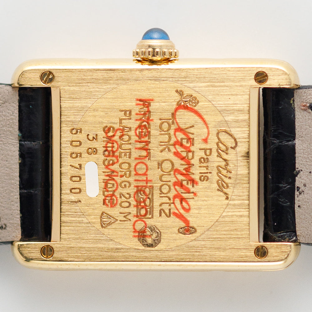 CARTIER SM must de TANK Ref.5057001