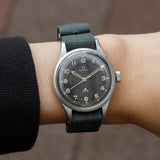 OMEGA RAF British Military  'anti-magnetic' 'Thin Arrow' Ref.CK 2777 w. Extract from the Archives