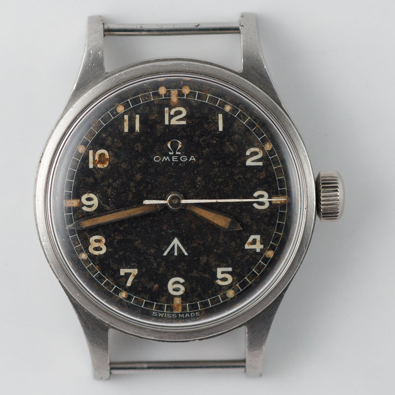 OMEGA RAF British Military  'anti-magnetic' 'Thin Arrow' Ref.CK 2777 w. Extract from the Archives
