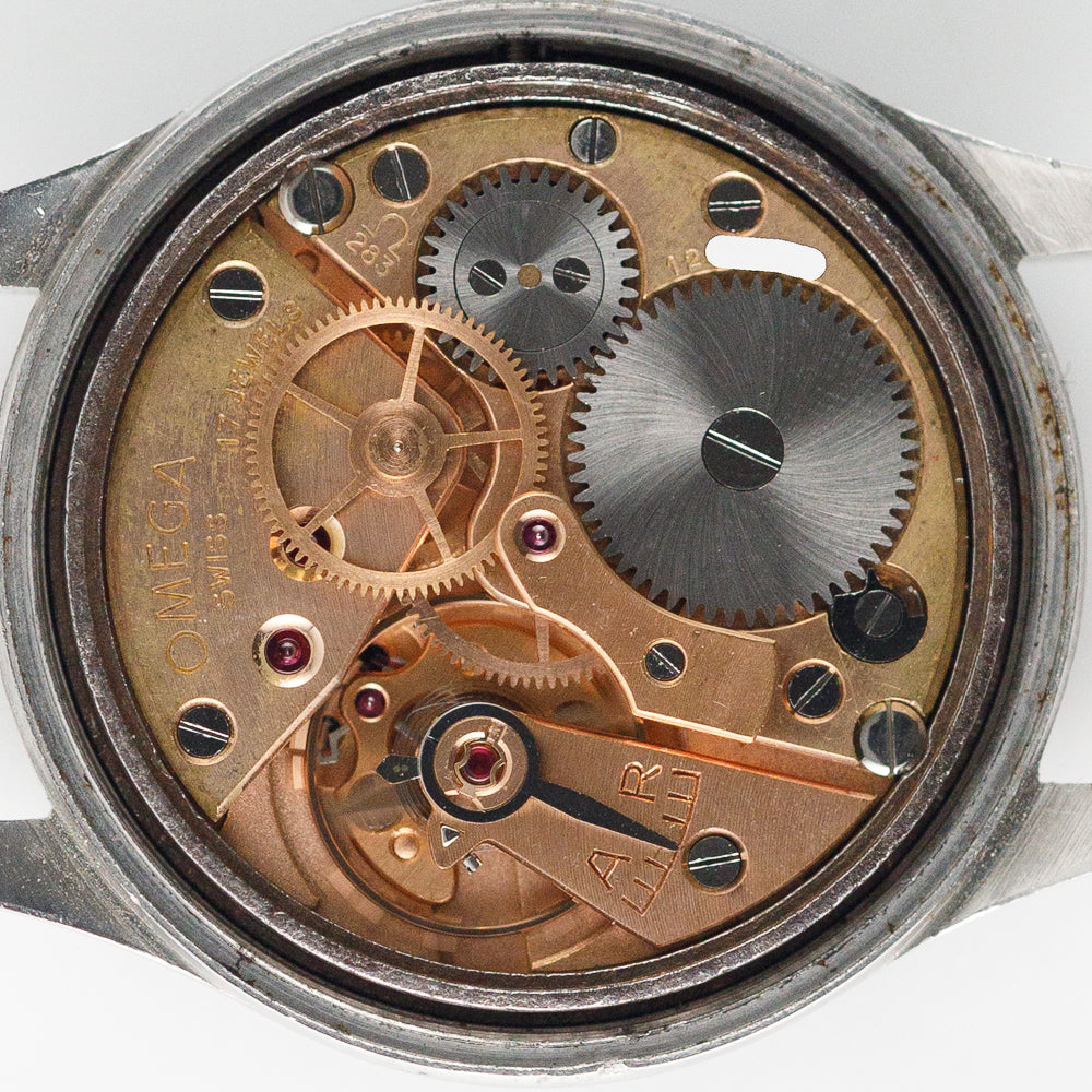 OMEGA RAF British Military  'anti-magnetic' 'Thin Arrow' Ref.CK 2777 w. Extract from the Archives