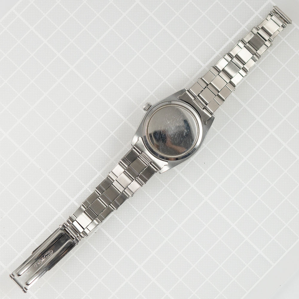ROLEX OYSTERDATE Ref6694 Black Gilt Dial with Expansion Bracelet