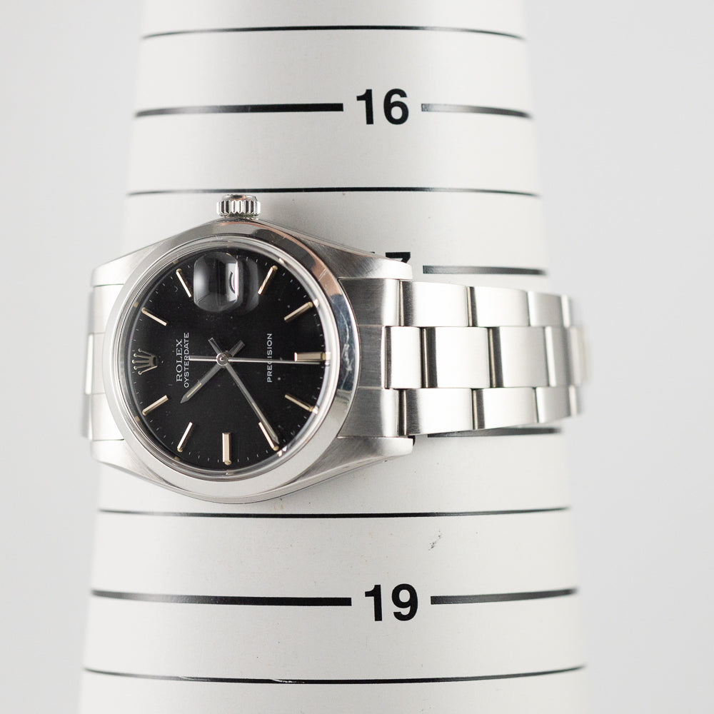 ROLEX OYSTERDATE Ref.6694 Black Dial