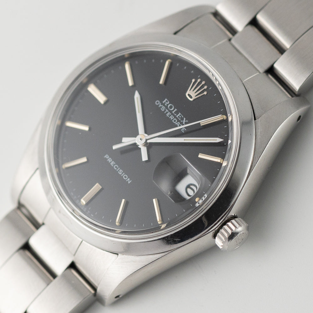 ROLEX OYSTERDATE Ref.6694 Black Dial