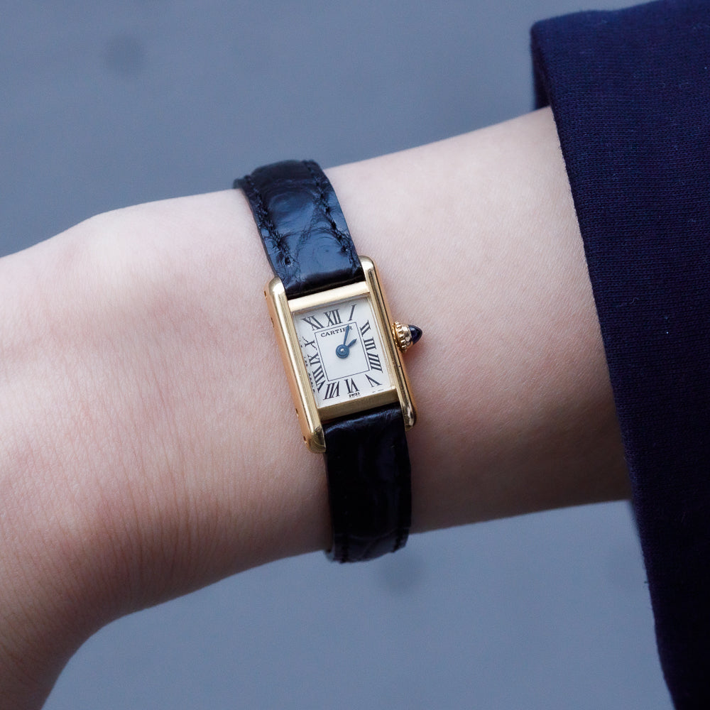 CARTIER PM Mini TANK Louis Cartier Ref.828001