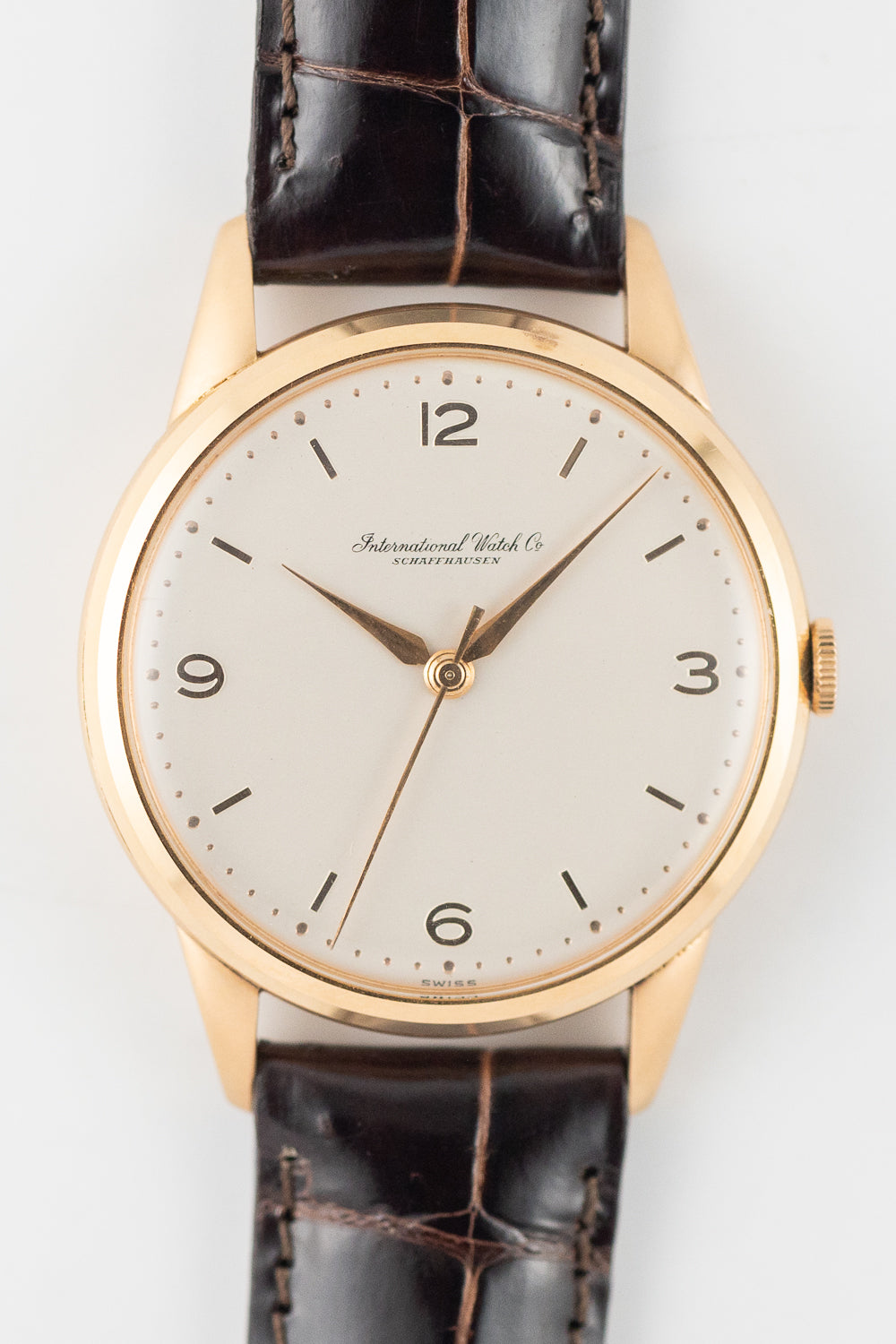 IWC 18K Rose Gold Calatrava Case Cal.89