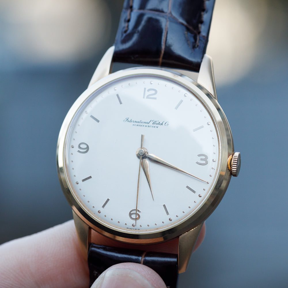 IWC 18K Rose Gold Calatrava Case Cal.89
