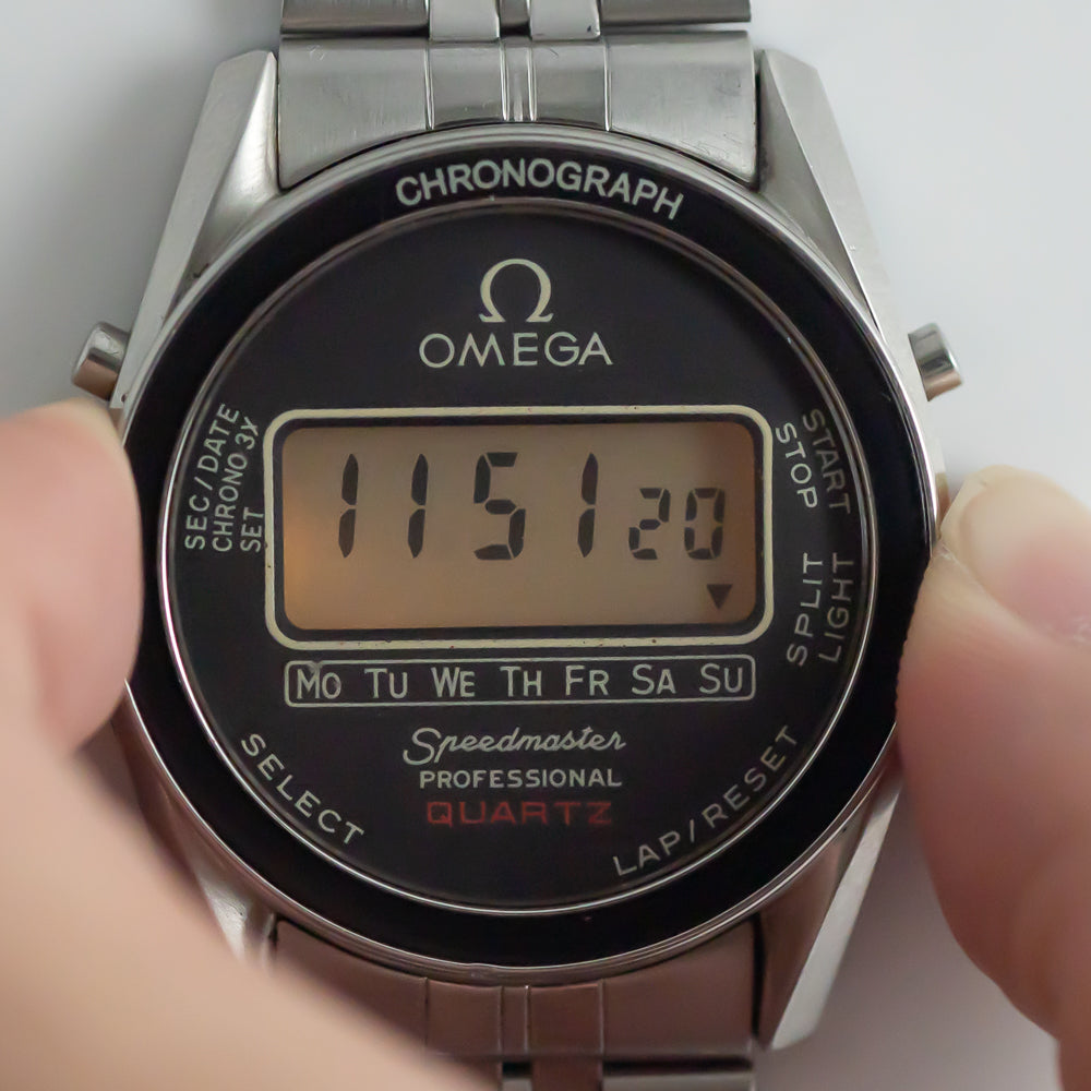 OMEGA SPEEDMASTER professional Digital LCD Ref.186.0004