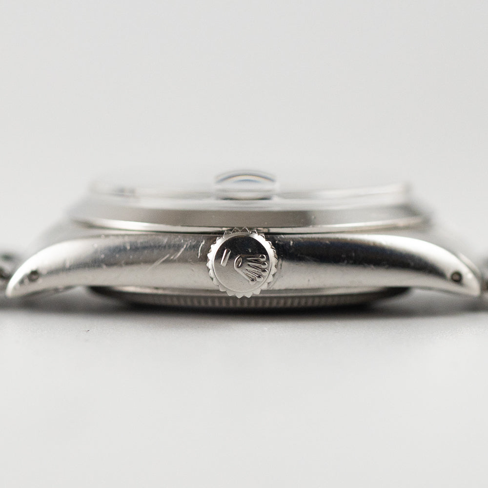 ROLEX OYSTER PERPETUAL DATE Ref.1500 Black Gilt Patina Dial