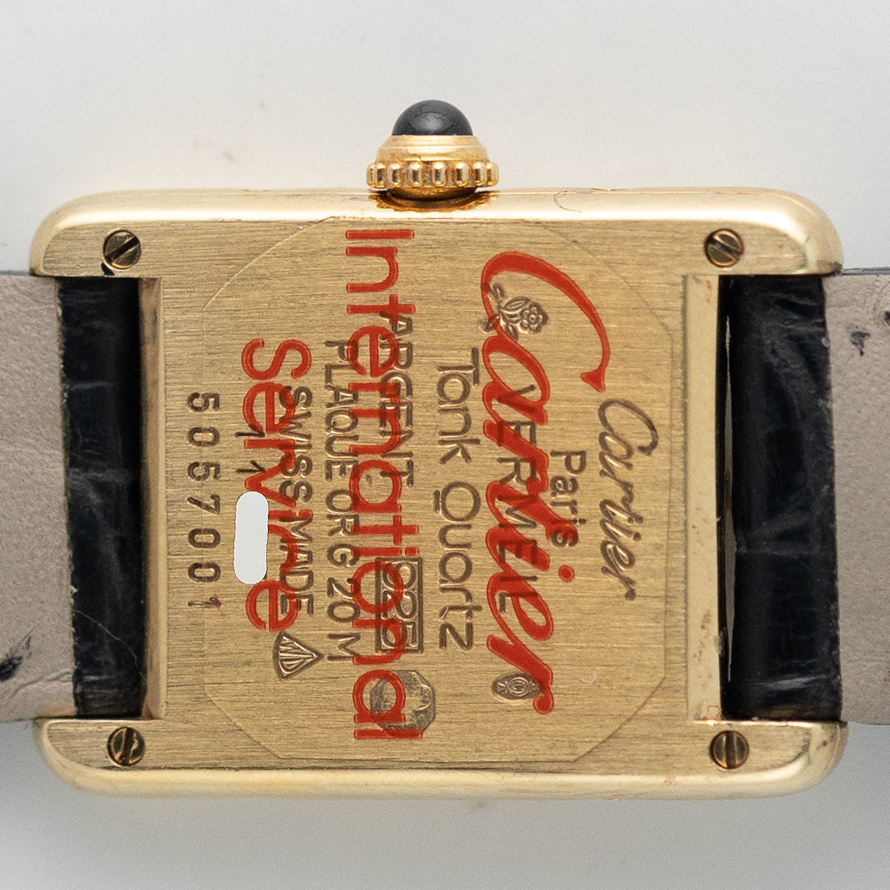 CARTIER SM MUST DE TANK REF.5057001