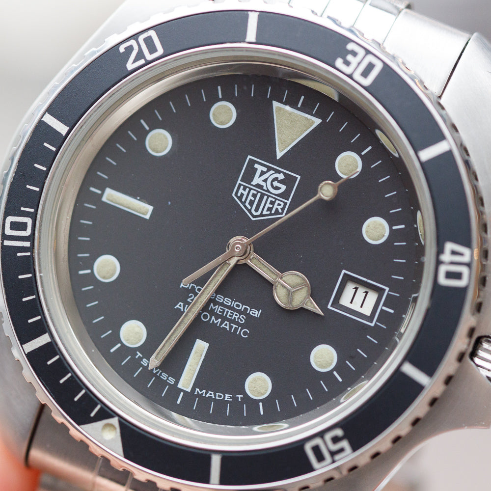 TAG HEUER 1000 Diver Professional 200m Ref.844/5 – TIMEANAGRAM