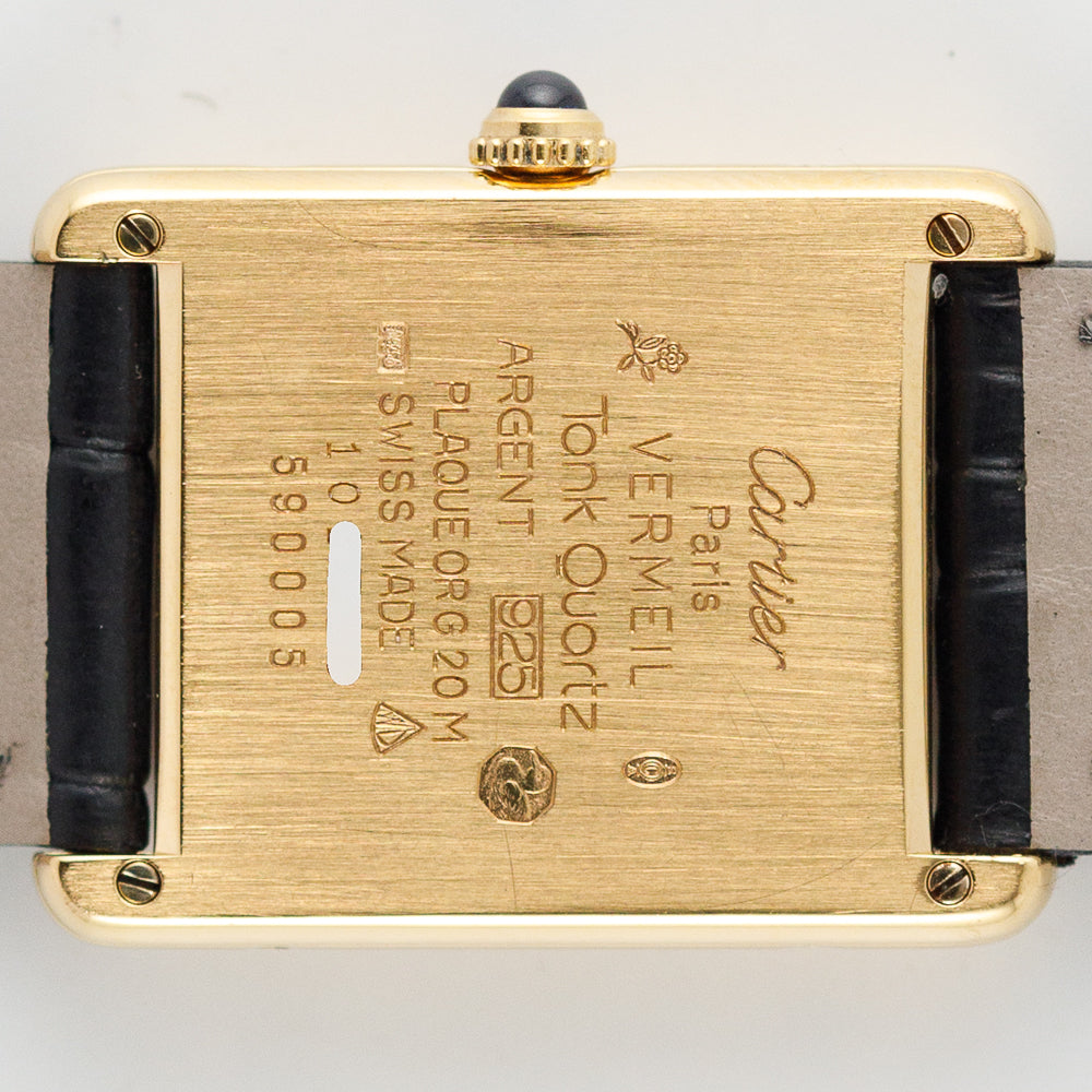 CARTIER LM MUST DE TANK REF.590005