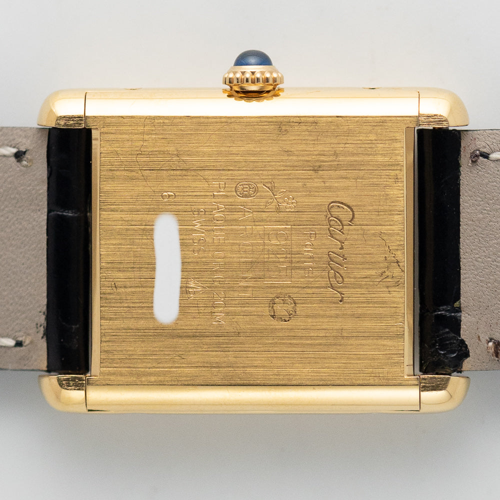 CARTIER LM Must de Tank Discor Dial